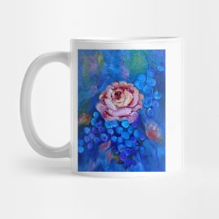 Rose and Grapes Mug